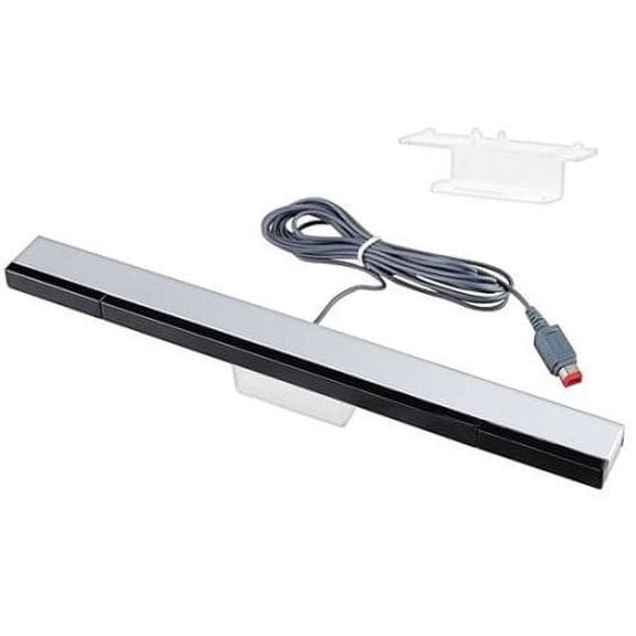 Wired Infrared Sensor Bar for Nintendo Wii/Wii U,Black