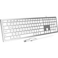 Wired Keyboard for Mac, Compatible Apple Keyboard, Full Size Computer