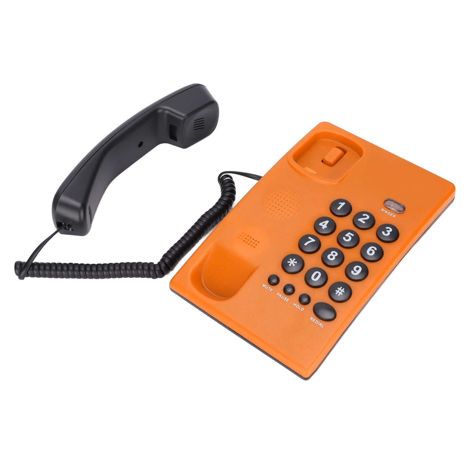 Wired Landline Phone, Battery Free Design Corded Telephone