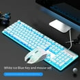 thumbnail image 1 of Wired Mechanical Keyboard With Mouse LED Silent Keyboard D, 1 of 5