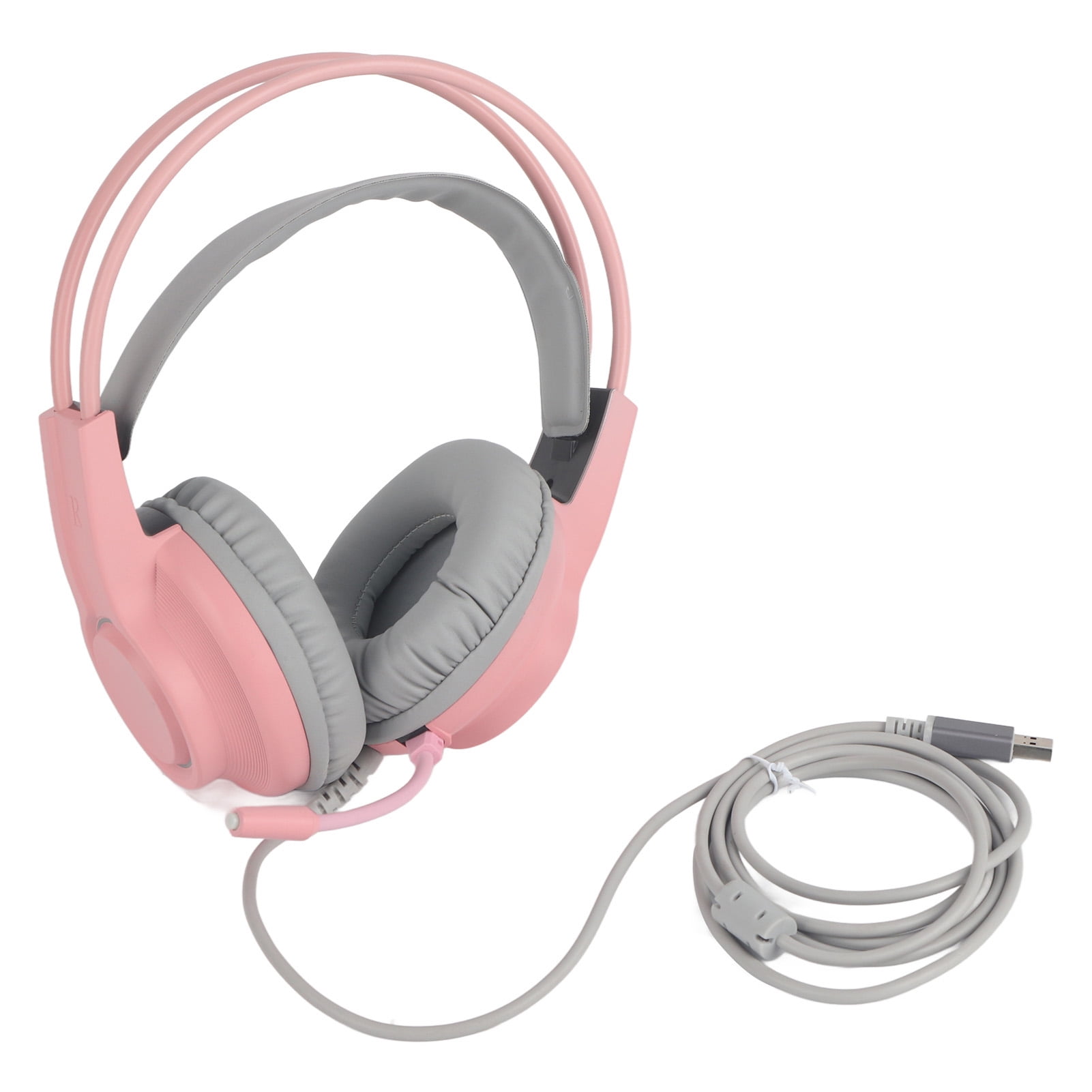 Wired Mic Headphones Gaming Headset HeadMounted Earphone Desktop Supplies 7.1 Single USB H200 ...