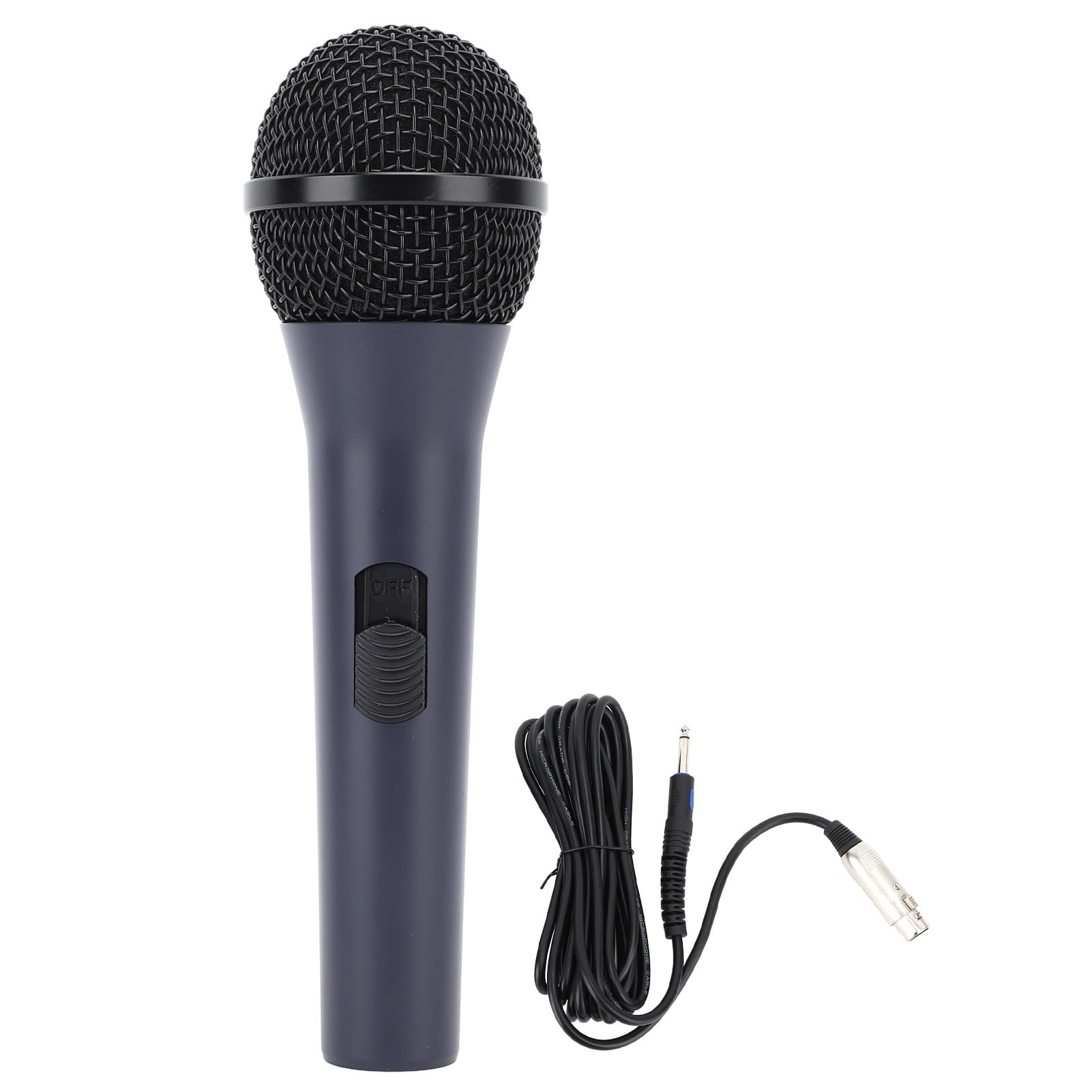 Wired Microphone Metal Mesh Balanced Output Ergonomic Grip Dynamic