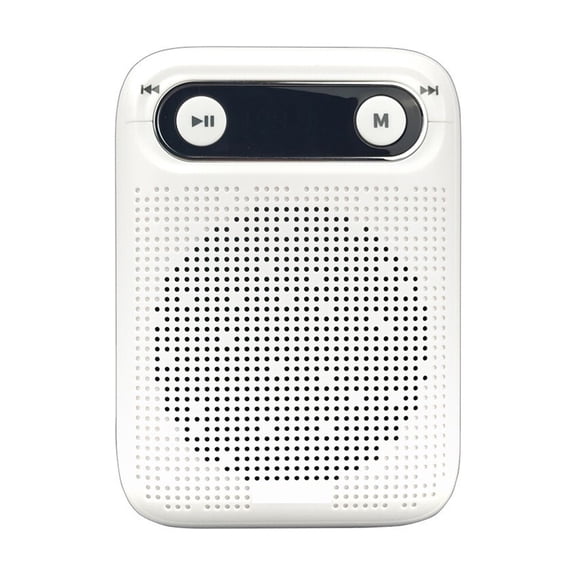 Wired Mini Megaphone Portable Voice Amplifier For Tour Guide Meeting Teaching Sales Microphone LED TF Card Booster Loudspeaker ,High Sound