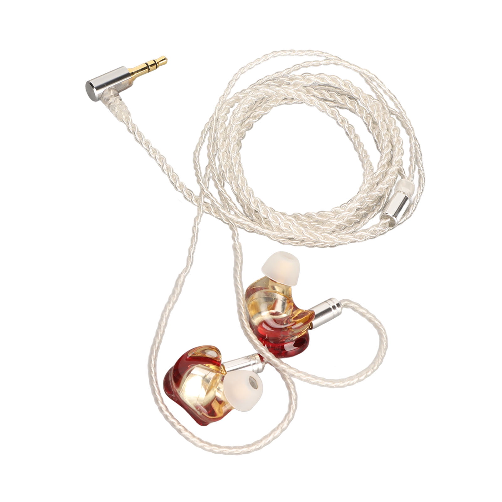 Wired Monitor Earbuds, Monitor Earphones With Crisp Treble Powerful