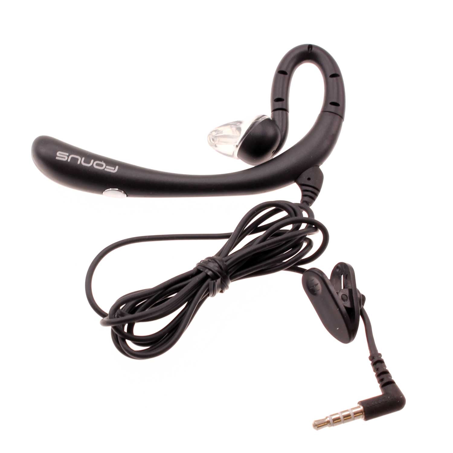 Wired Mono Headset Earphone w Mic for Motorola Moto G 5G (2022)/Moto G 5G (2023)/Moto 5G (2024)/Moto 5G (2025) - Headphone 3.5mm Single Earbud Hands-free Microphone Over-the-ear