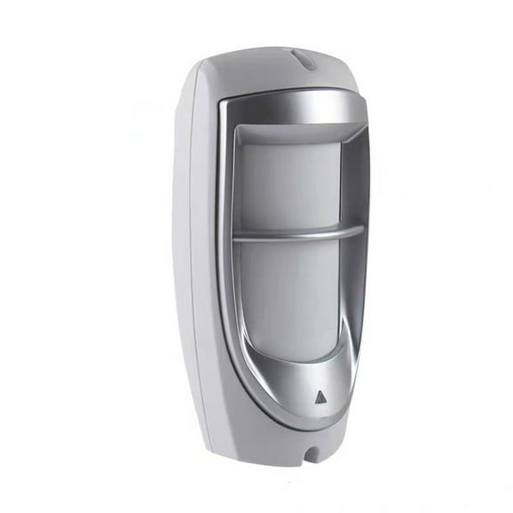 Wired Outdoor PIR Motion Sensor Alarm Detector 110 Degree Home Security System Waterproof Grey ABS Burglar Alarm with 8-12m Detection Range