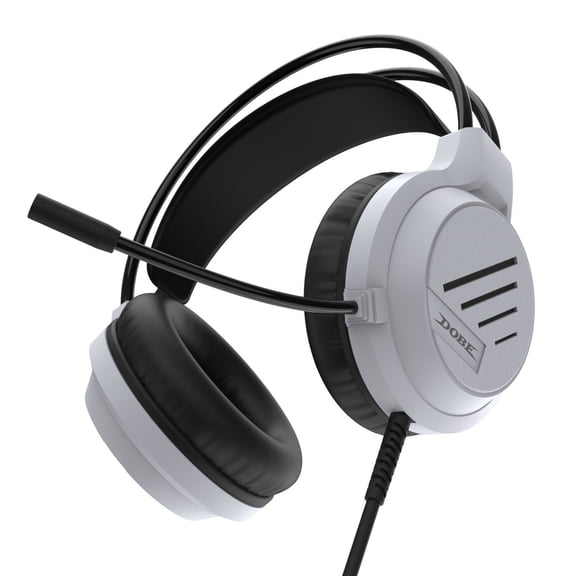 Wired Over-Ear Gaming Headset for PS5 - with Detachable Microphone, Universal Compatibility for PS4/Switch/Xbox/PC | Stereo Surround Sound, Noise-Canceling Mic