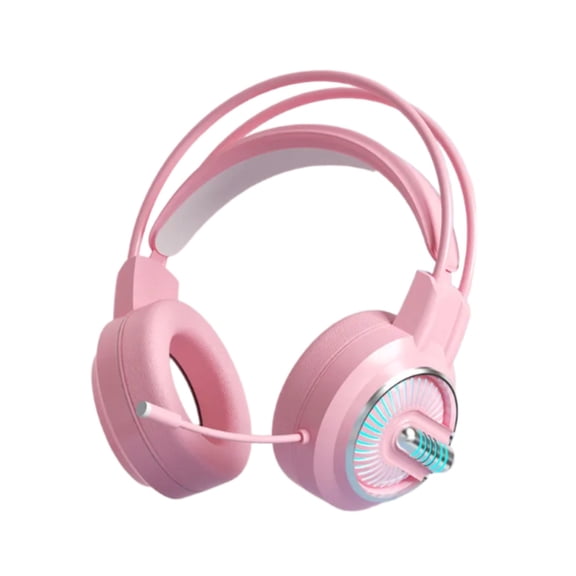 Wired Over-Ear Gaming Headset with Microphone, USB and Dual 3.5mm Audio Jack for Desktop & Laptop