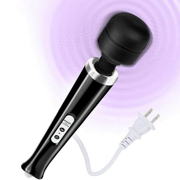 Wired Powerful Handheld Massager with 10 Pulse Settings Strong Vibration for Women,Personal Total Body Therapy Massager for Sports Recovery,Muscle Aches,Body Pain