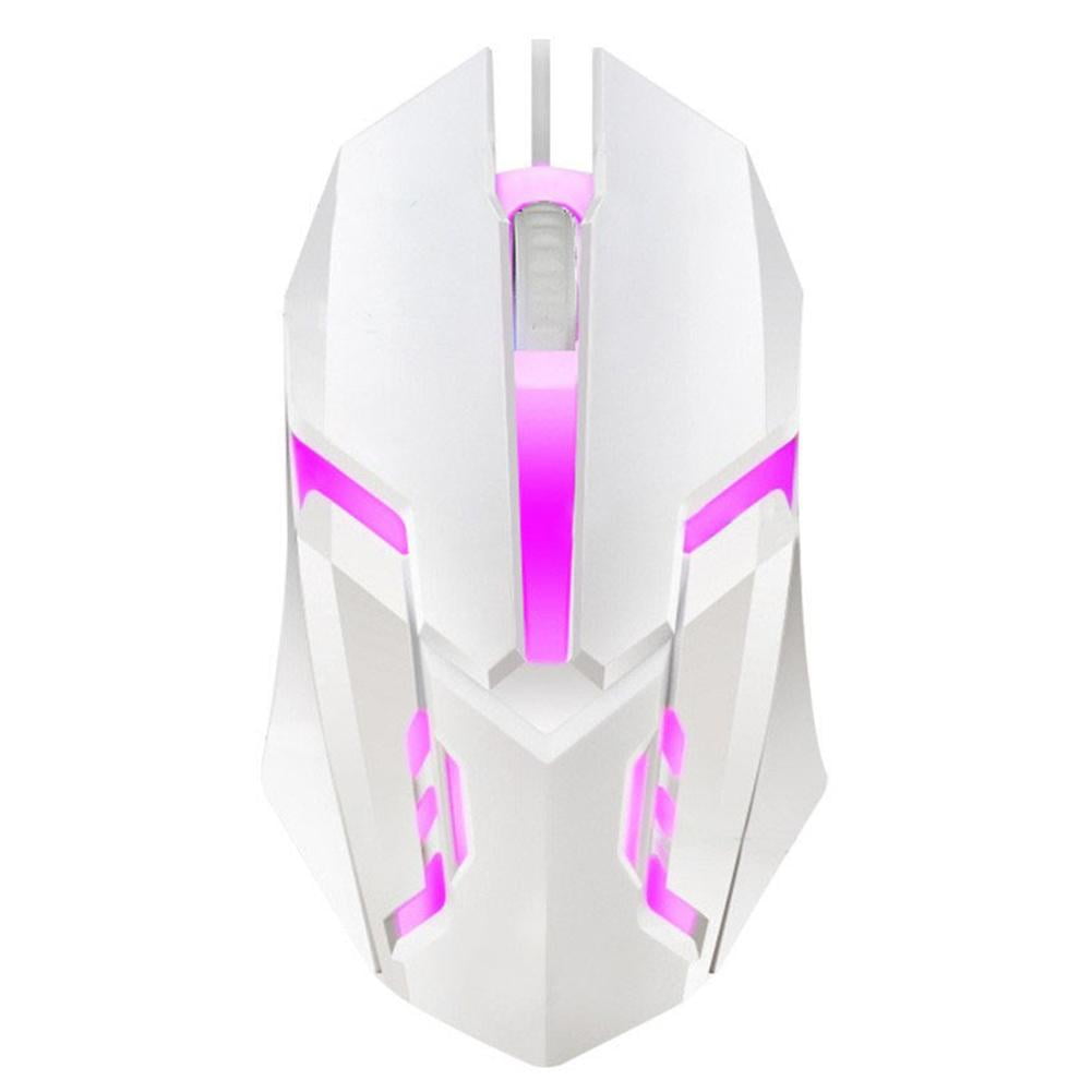Wired RGB Gaming Mouse with 7 Color LED Breathing Light, Optical ...
