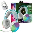 thumbnail image 1 of Wired Rainbow Multicolor Gaming Headset w/ Microphone: Stereo Surround, Bluetooth, 50mm Drivers, Xtreme Lightweight (PS4/PS5/Mac/Xbox/PC), 1 of 11