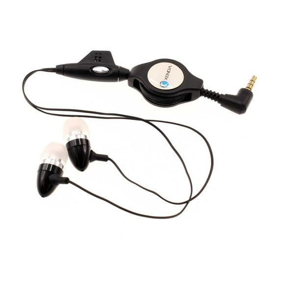 Wired Retractable Earphones for Samsung Galaxy A13 5G/A12 5G/A03s Phones - Headphones Handsfree Mic Headset 3.5mm Earbuds Earpieces Compatible With Galaxy A13 5G/A12 5G/A03s