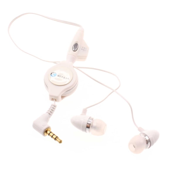 Wired Retractable Earphones for Google Pixel 5a 5G/4a/5G Phones - Headphones Handsfree Mic Headset 3.5mm Earbuds for Google Pixel 5a 5G/4a/5G Models