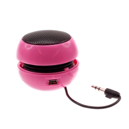 Wired Speaker for Samsung Galaxy Tab A 10.5" (2018)/Tab A7 Lite 8.7" (2021) - Portable Audio Multimedia Rechargeable Pink