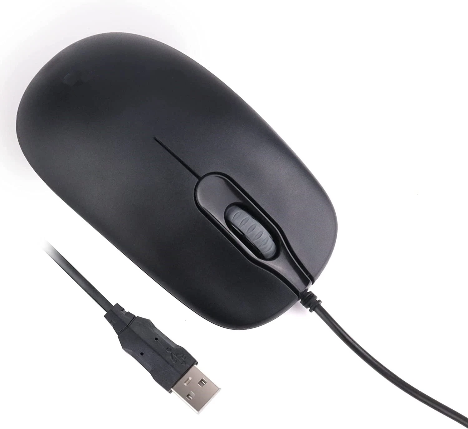 Wired Usb Mouse, Laptop Mouse, Computer Mouse, Comfortable Click (Black ...
