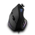 thumbnail image 1 of Wired Vertical Ergonomic Gaming Mouse with 5D Rocker, 10000 DPI, 11 Programmable Buttons & RGB Lighting, USB Gaming Mouse for PC Laptop Computer, 1 of 7