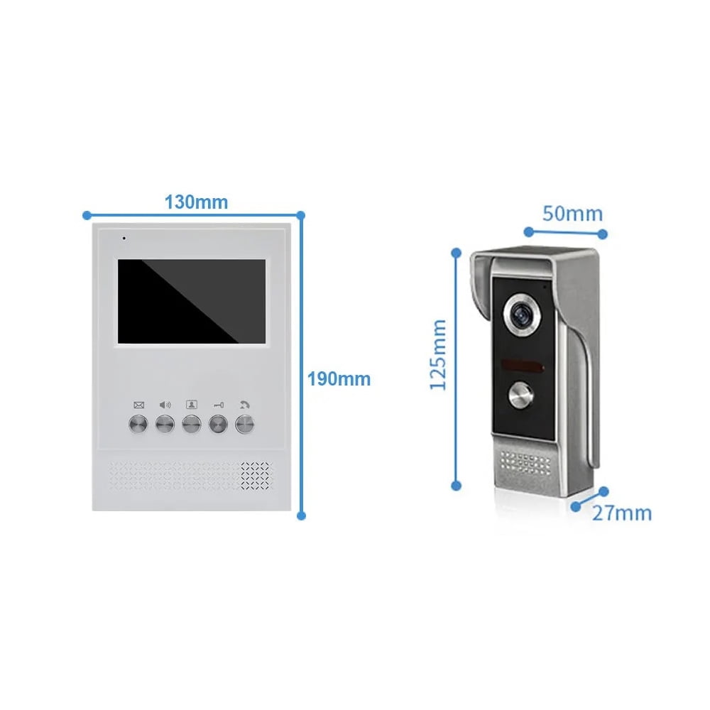 Aazon.co : Video Doorbell Hoe Interco with 1080P Video Entry