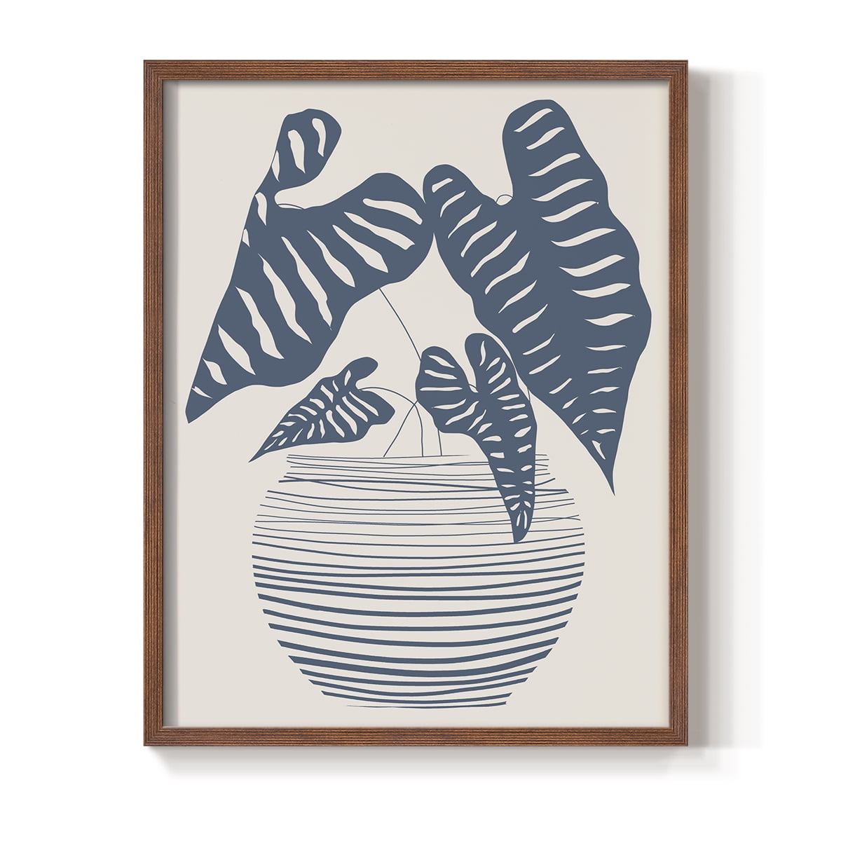 Wired in Monochrome I Framed Print - Solid Wood in Single Picture Frame Solid Wood 2 Framed Print
