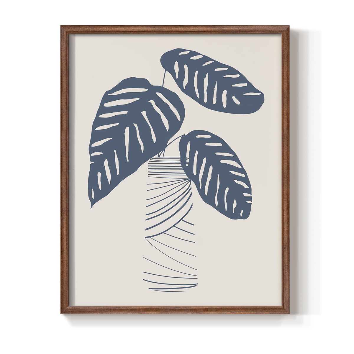 Wired in Monochrome II Framed Print - Solid Wood in Single Picture Frame Solid Wood 2 Framed Print