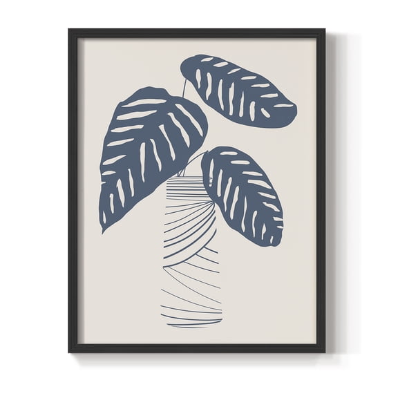 Wired in Monochrome II Framed Print - Solid Wood in Single Picture Frame Solid Wood 2 Framed Print