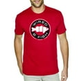 thumbnail image 1 of Wired2Fish Medallion Logo T-shirt - Red, Large, 1 of 2