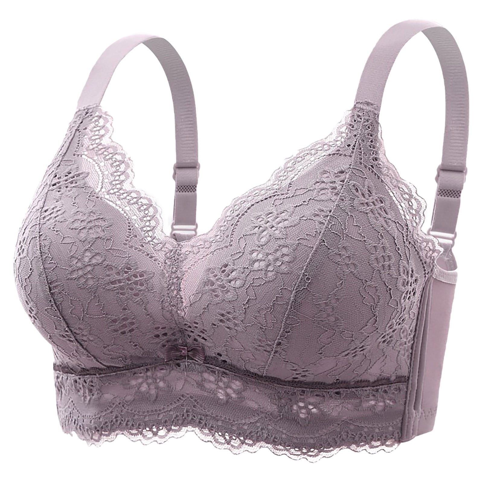 Wirefree Bras for Women Clearance,AIEOTT Plus Size Push Up Bra