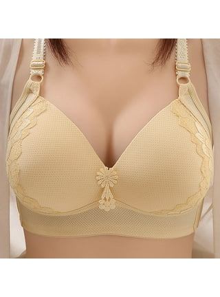 Wirefree Bras for Women Clearance,AIEOTT Plus Size Push Up Full