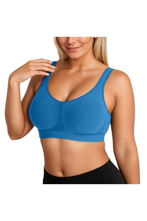 Wirefree Comfort Shaping Bra Seamless Support Everyday Wear Soft Non Padded T Shirt Design