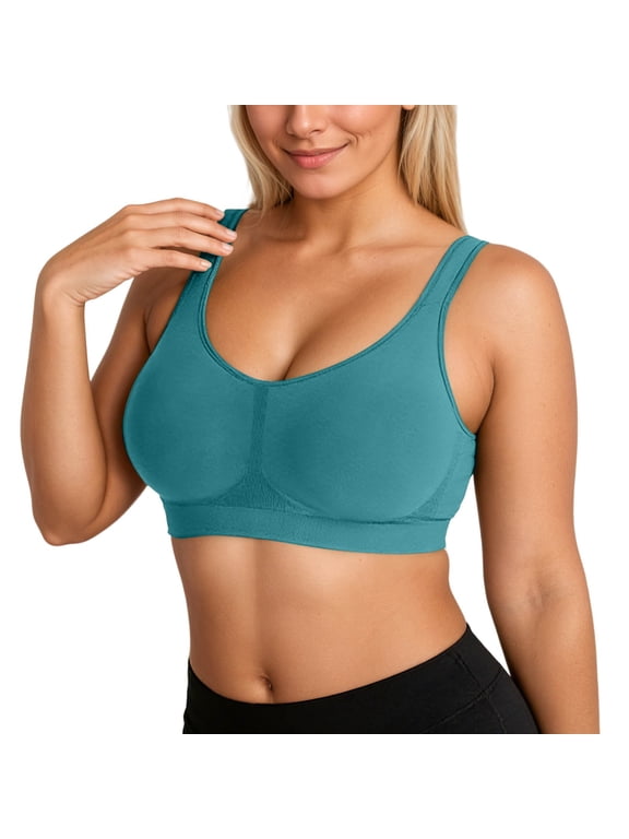 Wirefree Comfort Shaping Bra for Seamless Support and Everyday Wear Soft Non Padded T-Shirt Design