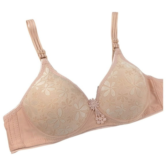 Wirefree Comfortable Small Cup Bra for Women Soft Support Everyday Wear Seamless Underwire Bralette Comfort Fit