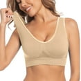 thumbnail image 1 of Wirefree Seamless Sports Bra with Removable Pads for Yoga and Casual Wear, 1 of 9