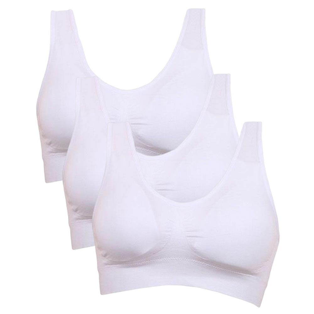Wirefree Sleep Bra for Women - 3Pack/Size S-3XL