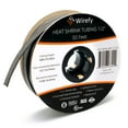 thumbnail image 1 of Wirefy 1/2" Heat Shrink Tubing - 50 ft Roll, Black, Electrical Wire Insulation, 1 of 7