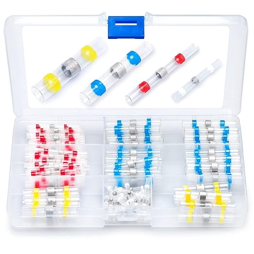 110 Sodder Wirefy 110 PCS Solder Seal Wire Connectors Kit - Heat Shrink Solder ...