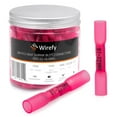 thumbnail image 1 of Wirefy 200 PCS Heat Shrink Butt Connectors Red 22-16 AWG - Marine Grade Butt Connectors - Wire Butt Splice Connectors - Electrical Waterproof Heat Shrink Butts, 1 of 8