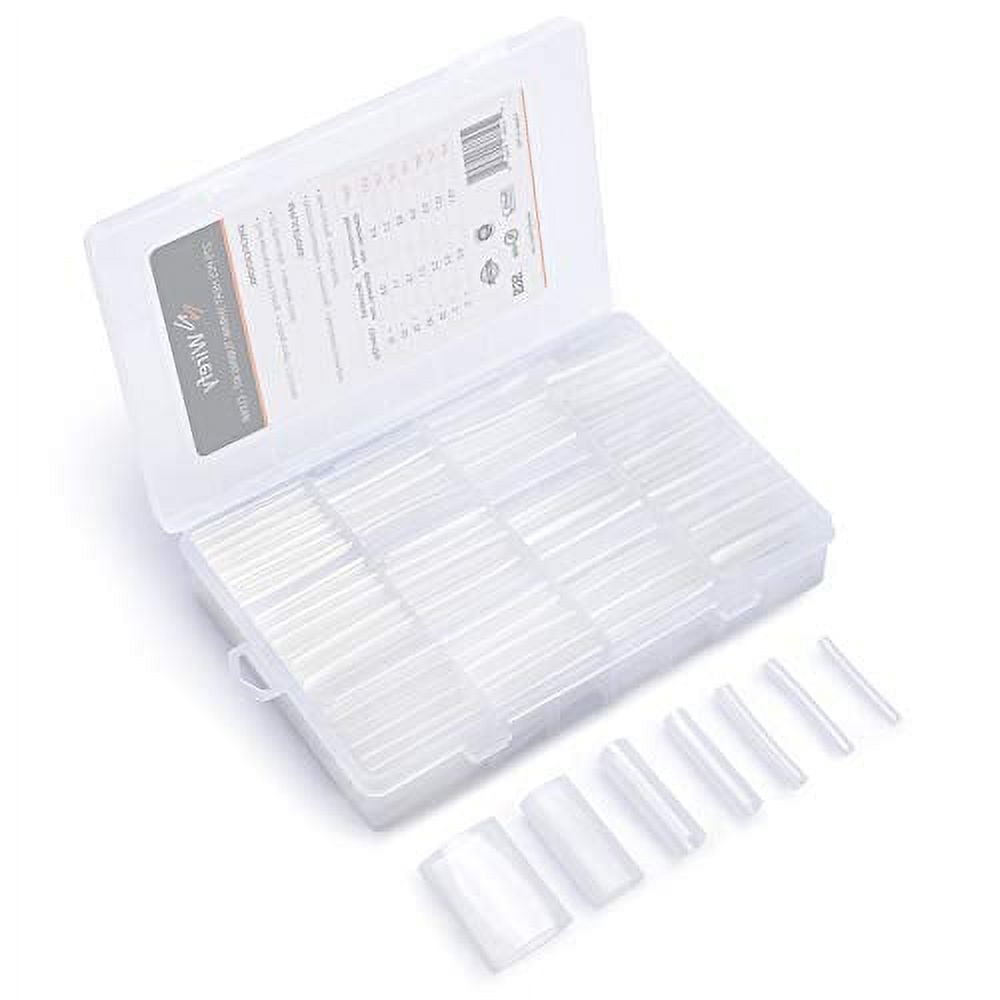 Wirefy 275 PCS Clear Heat Shrink Tubing Kit 31 Dual Wall Tube Adhesive Lined Marine Grade