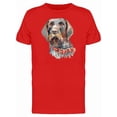 thumbnail image 1 of Wirehaired Pointer Head T-Shirt Men -Image by Shutterstock, Male 3X-Large, 1 of 2