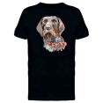 thumbnail image 1 of Wirehaired Pointer Head Tee Men's -Image by Shutterstock, 1 of 1