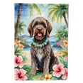 thumbnail image 1 of Wirehaired Pointing Griffon Luau House Flag, 1 of 7