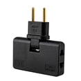 thumbnail image 1 of Wireless 1-to-3 Converter Plug with Rotating Head, Multi Outlet Travel Adapter, Universal USB Wall Charger for Home Office Hotel International Use, Fast Charging Power Strip Extension Cord, 1 of 5