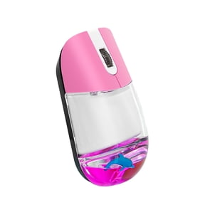 Wireless 2.4G Aquarium Mouse Oil Filled Wireless Mause Low Noise Button Cute Animal Floating Mouse Office Use Plug And Play