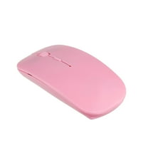 Wireless 2.4G Wireless Mouse Portable Ultra-thin Mute Mouse 4 Keys Wireless Optical Mouse 1600DPI For Desktop Computer Laptop White