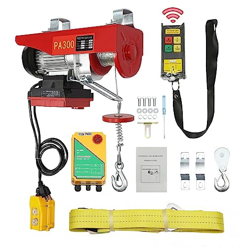 Wireless 2in1 Electric Hoist with 660 LBS Capacity - Remote Control ...