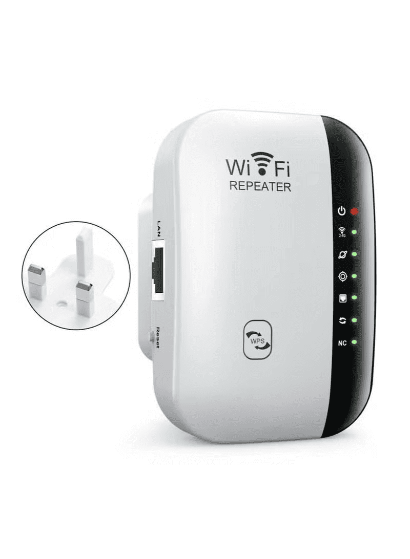 Wireless 300Mbps Wifi Router Range Extender Up to 5000sq（White）