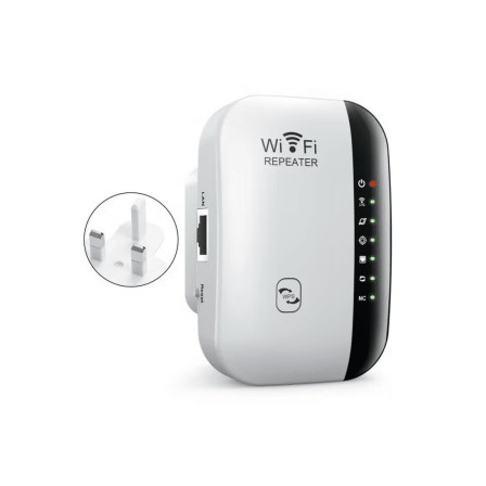 Wireless 300Mbps Wifi Router Range Extender Up to 5000sqWhite
