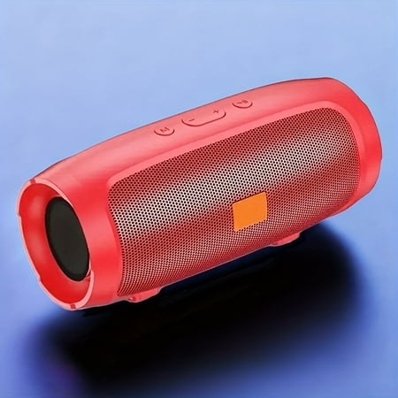 Wireless 3D Surround Sound Portable Outdoor Subwoofer - TWS Stereo Subwoofer with Charging Cable, Auxiliary Cable, Insert Card, USB Flash Drive, Hands-free Call, FM, TF Card - Pole Mount
