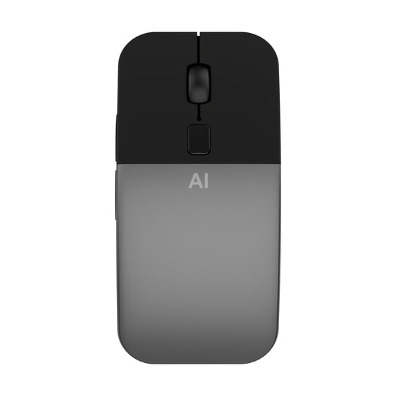 Wireless AI Voice Mouse | Intelligent Office Translation, Supports 116 Languages, Dual-mode 2.4G Charging, Voice to Text/Draw Words/Screenshot Translation, Suitable for Windows Mac