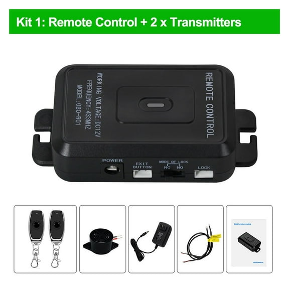 Wireless Access Controller System Kit Remote Control Door Opener Household Electric Lock