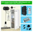 thumbnail image 1 of Wireless Access Controller System Kit Remote Control Door Opener Household Electric Lock, 1 of 19