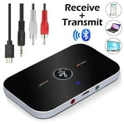 Bluetooth Transmitter Receiver Wireless Adapter For Home stereos TV, DVD player